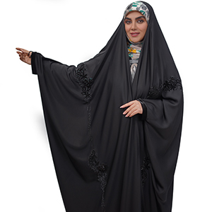 چادر عربی مدل مهرسا لاینی